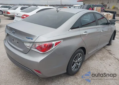 2013 Hyundai Sonata Hybrid from USA, damaged, VIN KMHEC4A48DA077443